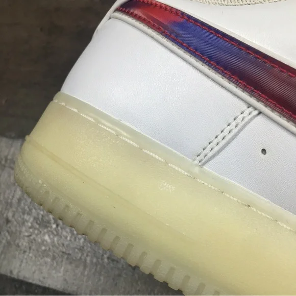 Nike Air Force 1 Low De Lo Mio One Sneakers Shoes Mens 12 Lows BQ8448-100 Forces - Picture 12 of 15